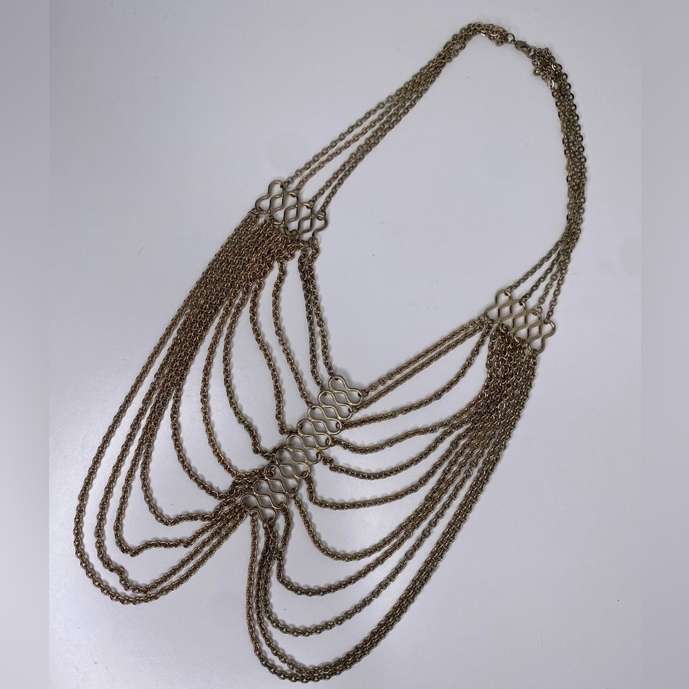 Free People Women's Gold Multi-Strand Necklace 🌟